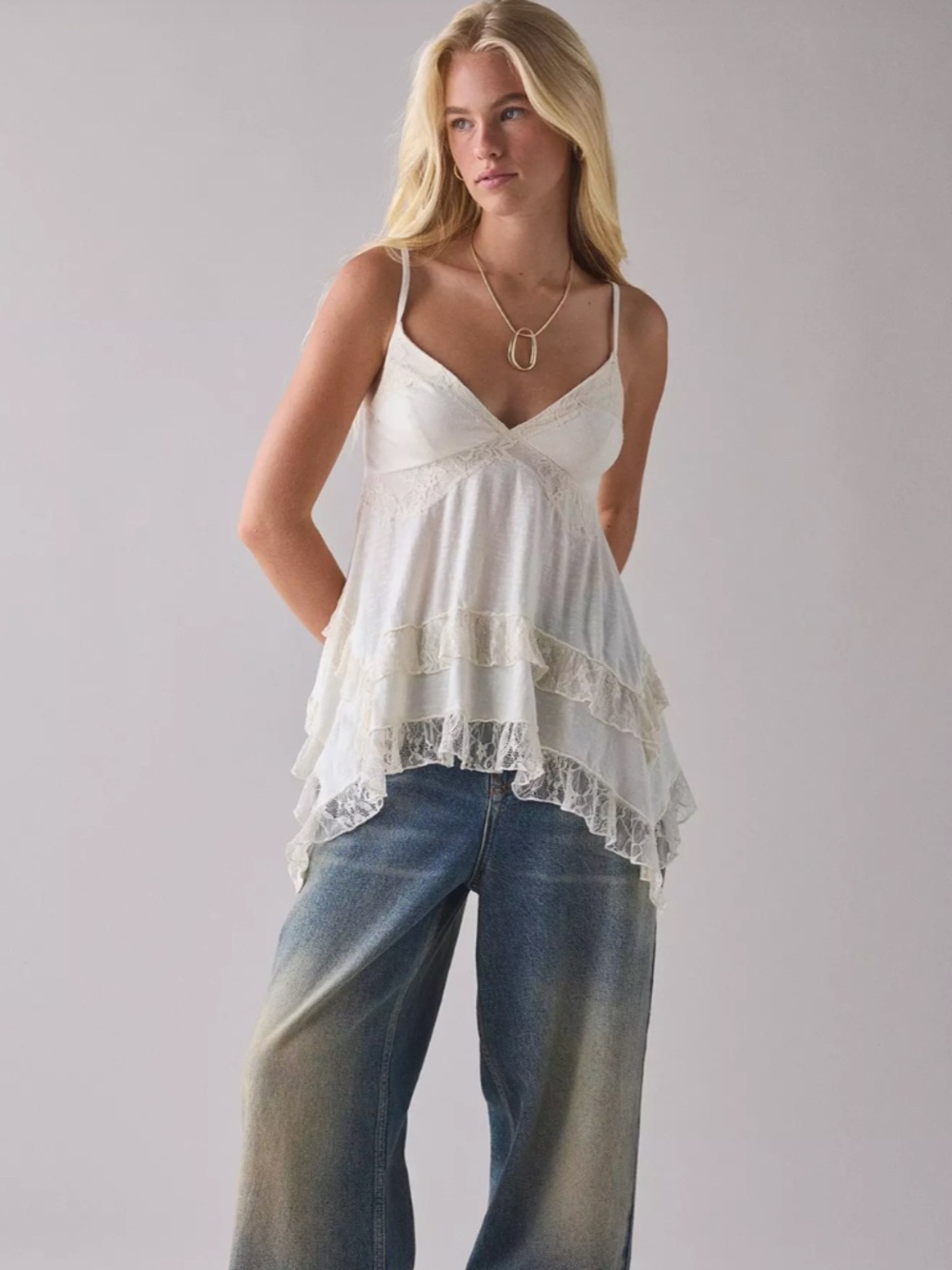 Urban Outfitters Aurora Babydoll Cami - Picture 11 of 12